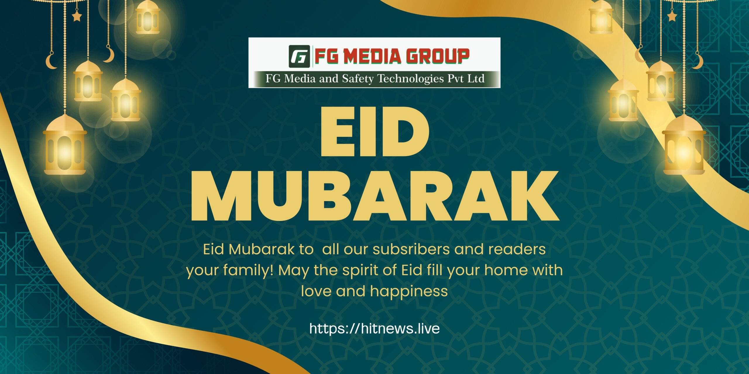 FG Media Group wishing all Muslim Community Eid AL Fitr, Eid-2025
