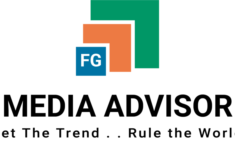 Media Advisor logo featuring a modern, dynamic emblem that symbolizes advanced Virtual Intelligence technology for comprehensive legal, media, and investigative support